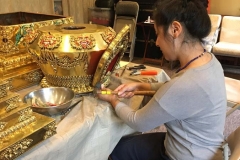 adding real gems to the relic Stupa