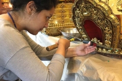 adding real gems to the relic Stupa