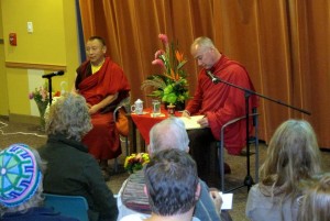 Bardor Tulku Rinpoche and Lama Yeshe Gyamtso